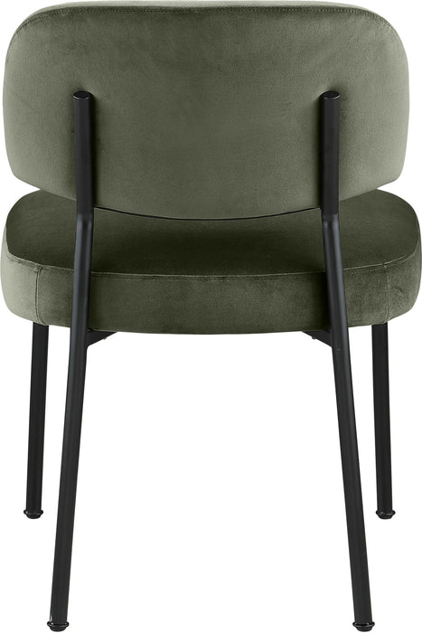 Zarelle - Performance Fabric Upholstered Dining Chair (Set of 2) - Simple Home Plus