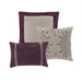 Palmer - King Piece Comforter (Set of 7) - Purple - Simple Home Plus
