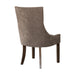 Ultra - Ultra Upholstered Dining Side Chairs With Legs (Set of 2) - Brown - Simple Home Plus