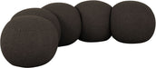 Apollo - Boucle Fabric Bench - Simple Home Plus