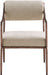 Bastille - Upholstered Dining Arm Chair (Set of 2) - Bronze Frame - Simple Home Plus