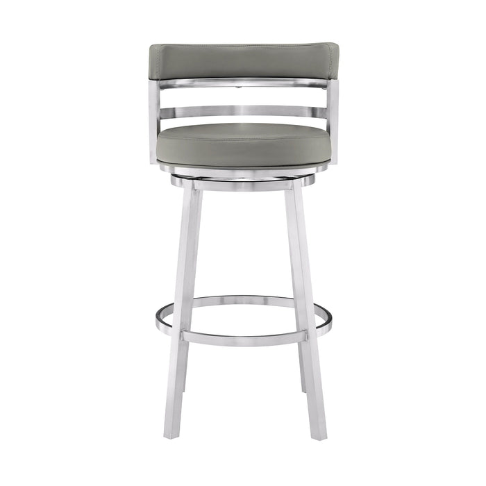 Madrid - Swivel Stainless Steel Bar Stool - Simple Home Plus