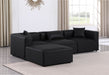 Cube - 4 Piece Modular Sectional With Chaise - Simple Home Plus