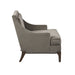 Anna - Arm Accent Chair - Light Gray - Simple Home Plus