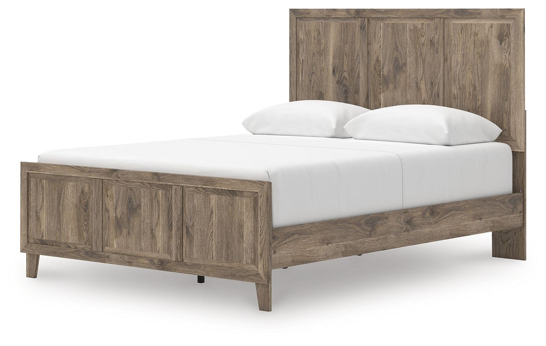 Rusticott - Panel Bed - Simple Home Plus