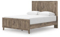 Rusticott - Panel Bed - Simple Home Plus