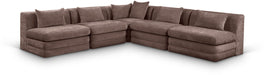 Stellar - 5 Piece Upholstered Modular Sectional - Simple Home Plus