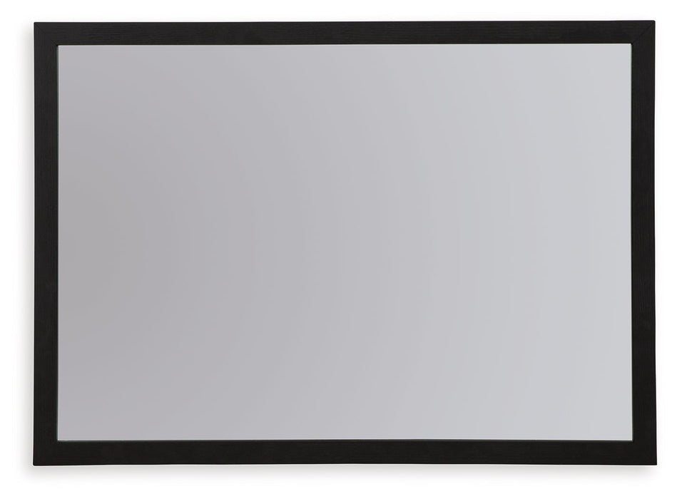 Danziar - Black - Bedroom Mirror - Simple Home Plus