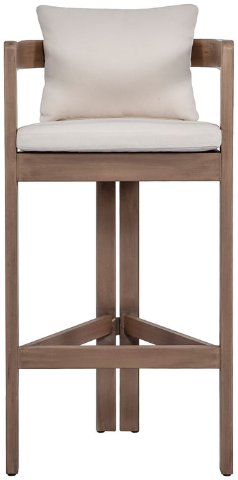 Newport - Water Resistant Fabric Upholstered Outdoor Patio Bar Stool - Simple Home Plus