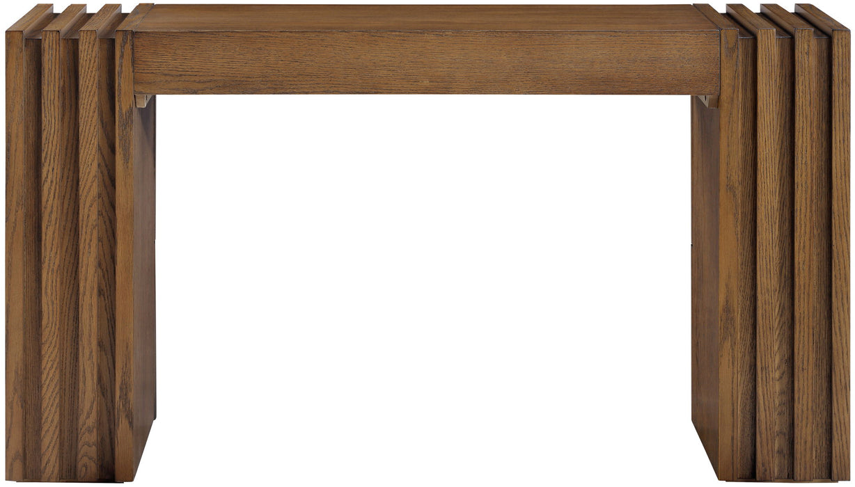 Stanton - Oak Veneer And Solid Wood Table - Simple Home Plus