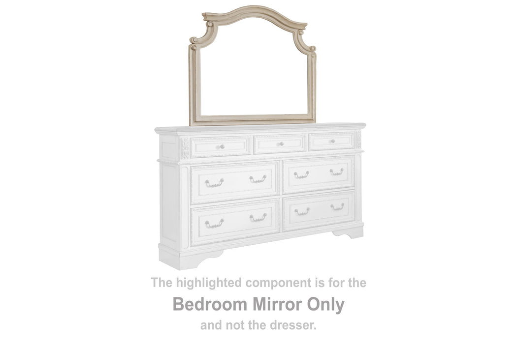Realyn - Bedroom Mirror - Chipped White - Simple Home Plus