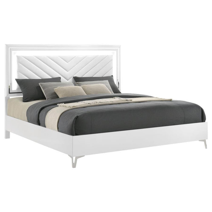 Cassia - LED Panel Bed - Simple Home Plus