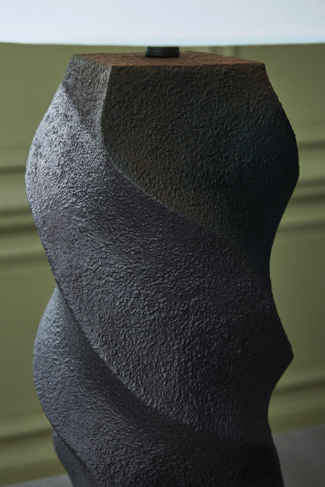 Amillion - Black - Poly Table Lamp - Simple Home Plus