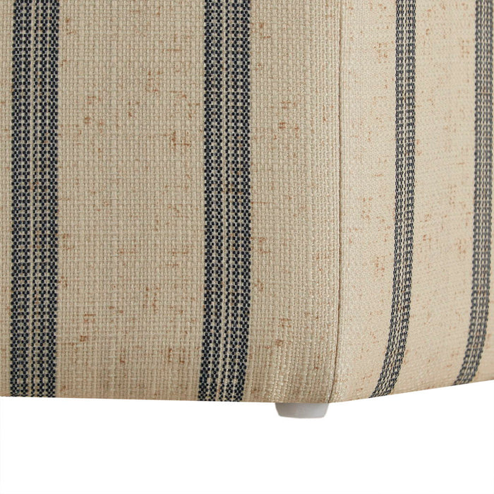 Ellen - Accent Ottoman - Natural - Simple Home Plus