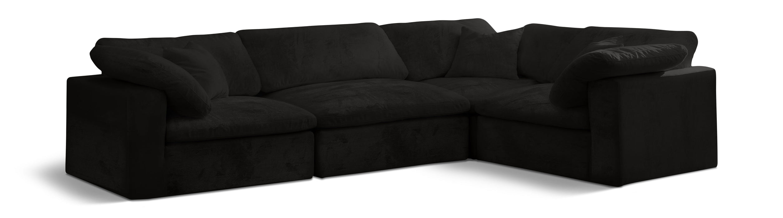 Cozy - 4 Piece Modular Corner Sectional - Simple Home Plus