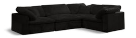 Cozy - 4 Piece Modular Corner Sectional - Simple Home Plus