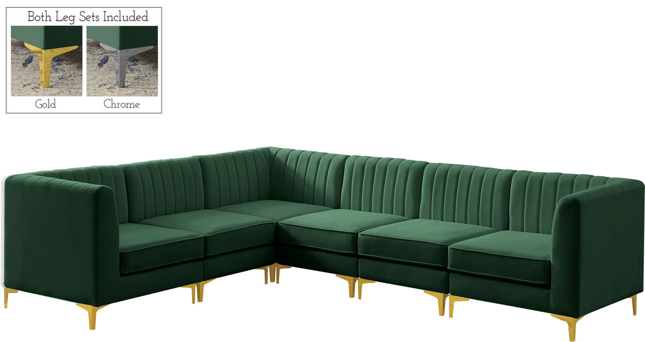 Alina - 6 Piece Sectional - Simple Home Plus