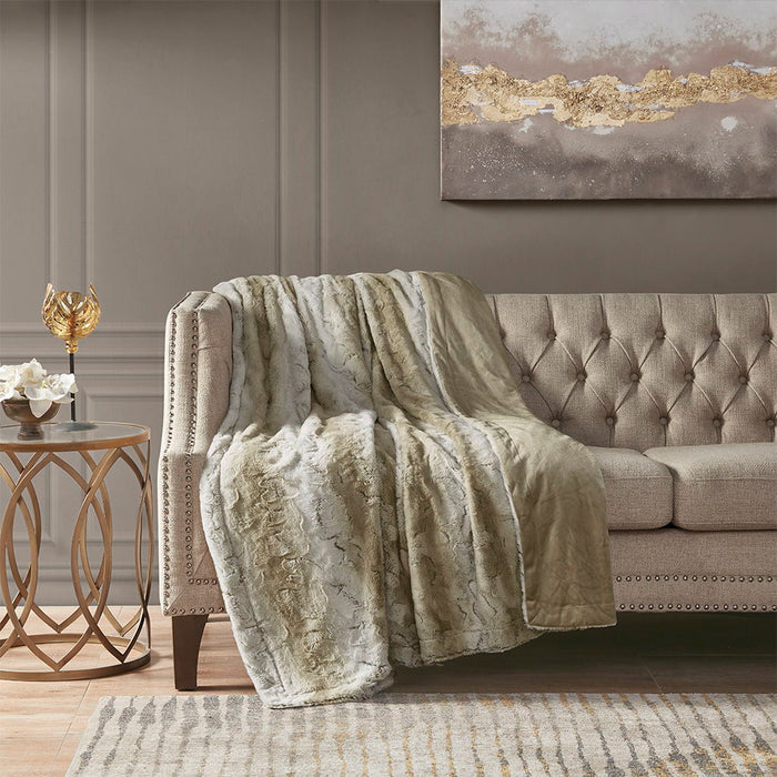 Zuri - Oversized Throw - Sand - Simple Home Plus