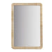 Nova - Natural Rattan Rectangle Wall Mirror - Natural - Simple Home Plus