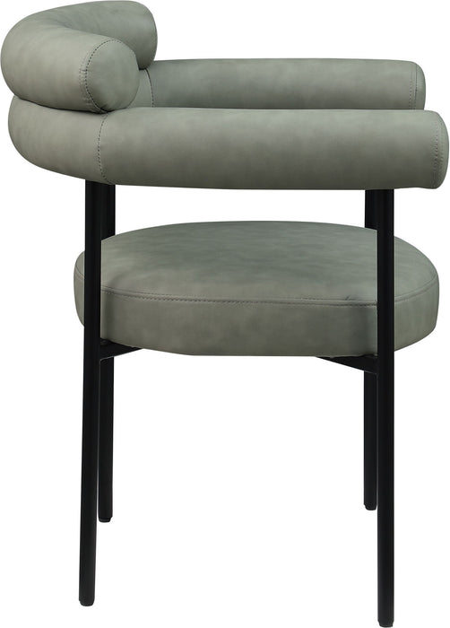 Blake - Faux Leather Dining Chair (Set of 2) - Simple Home Plus