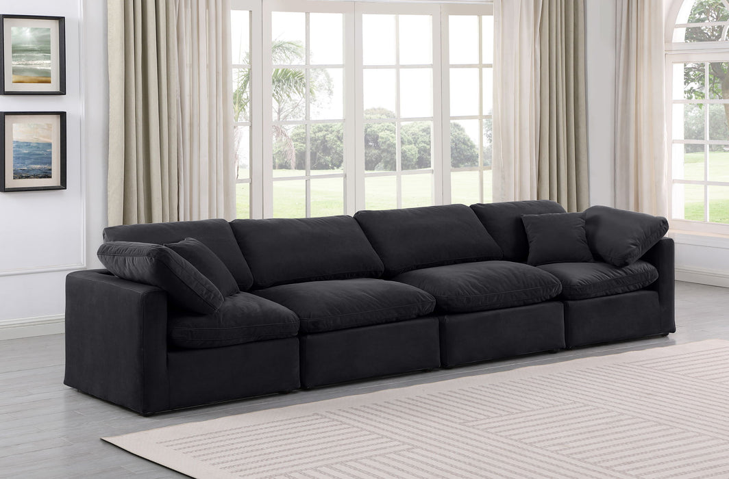 Indulge - Velvet 4 Seat Modular Sofa - Simple Home Plus