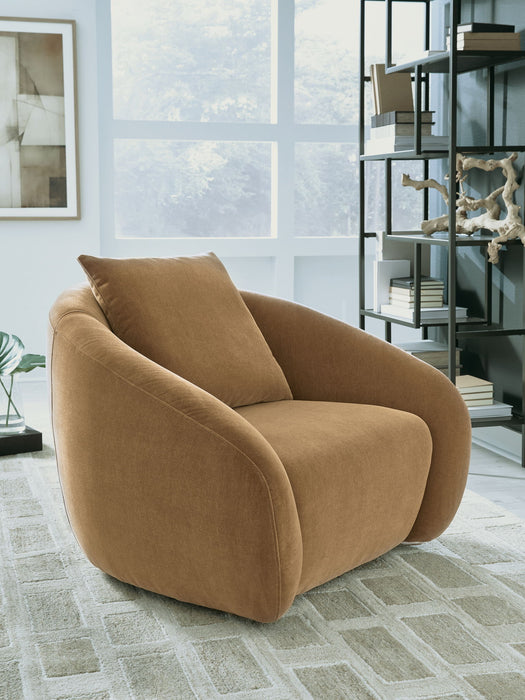 Yahya - Swivel Accent Chair - Simple Home Plus