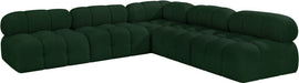 Ames - 5 Piece Fabric Modular Corner Sectional - Simple Home Plus