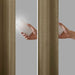 Emilia - Twist Tab Total Blackout Window Curtain - Bronze - Simple Home Plus