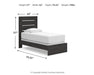 Hollivern - Panel Bed - Simple Home Plus