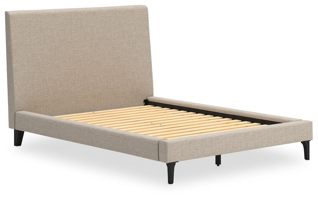 Cielden - Upholstered Bed With Roll Slats - Simple Home Plus