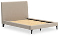 Cielden - Upholstered Bed With Roll Slats - Simple Home Plus