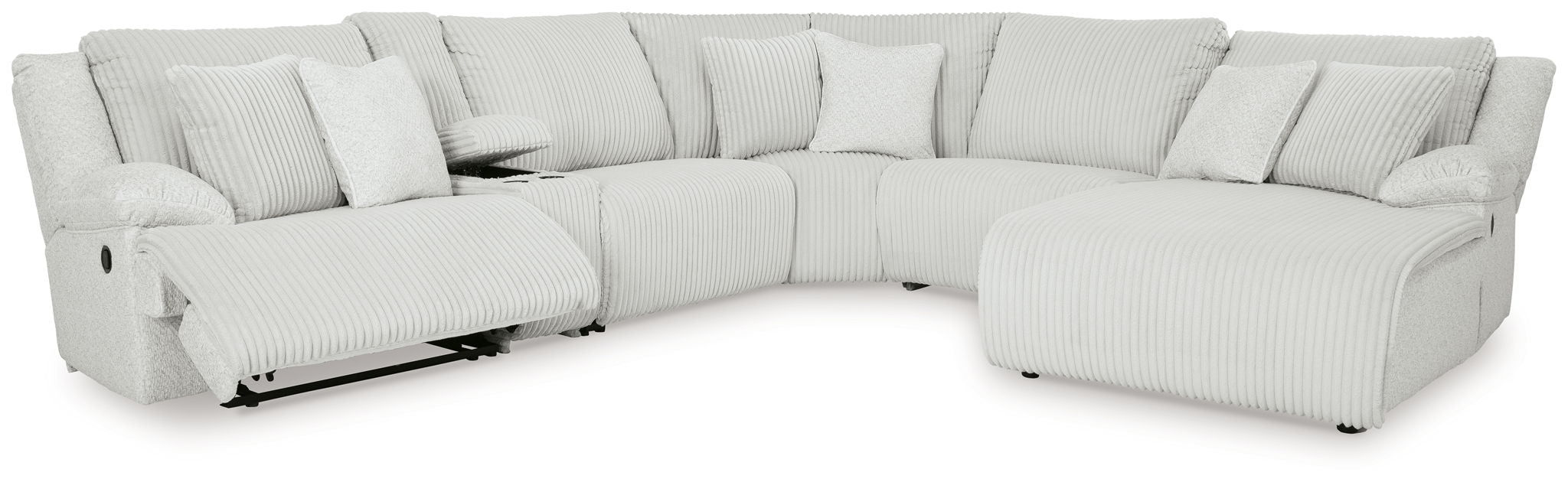 Top Tier - 6 Piece Reclining Sectional