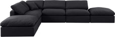 Indulge - Linen 6 Piece Modular Armless Sectional - Simple Home Plus