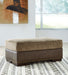 Alesbury - Chocolate - Ottoman - Simple Home Plus