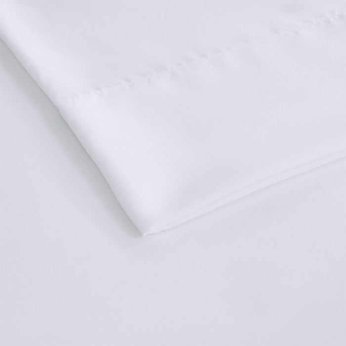 Twin Smart Cool Microfiber Sheet Set - White