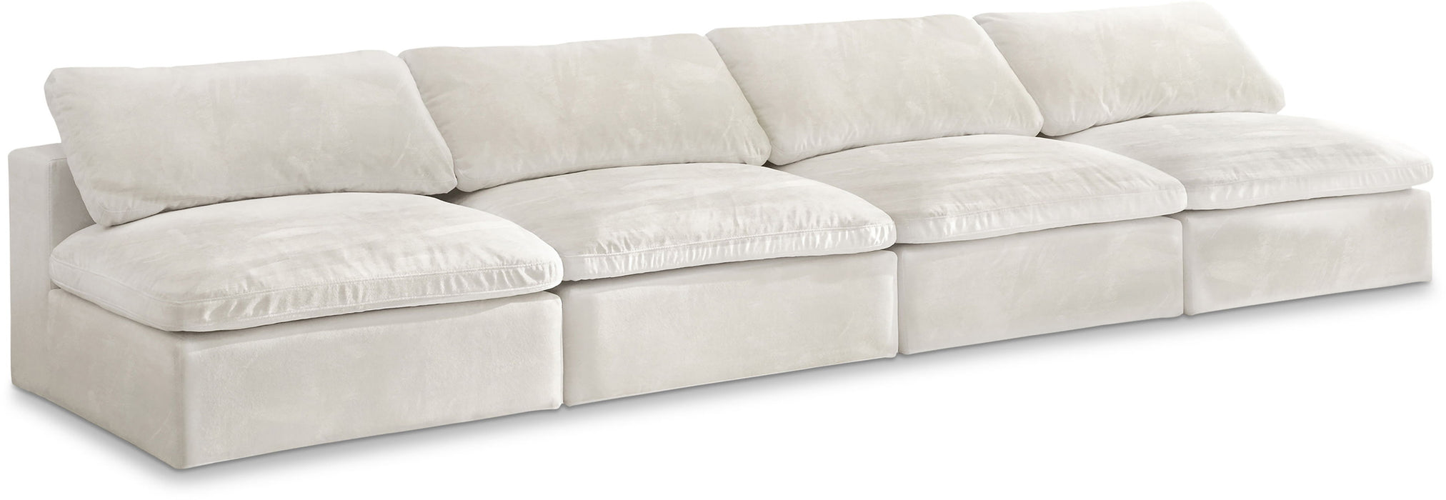 Cozy - Modular Armless 4 Seat Sofa - Simple Home Plus