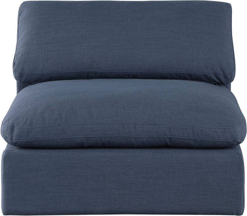 Comfy - Linen Armless Chair - Simple Home Plus