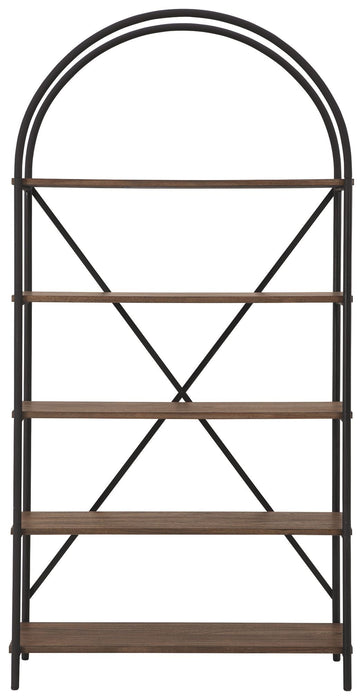 Galtbury - Brown / Black - Bookcase - Simple Home Plus