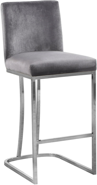 Heidi - Stool with Chrome Legs - Simple Home Plus