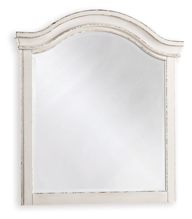 Realyn - Youth Mirror - Chipped White - Simple Home Plus