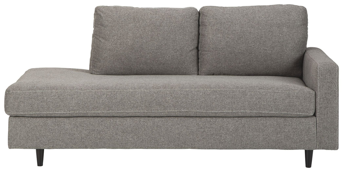 Lyman - Graphite - RAF Corner Chaise - Simple Home Plus