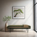 Perry - Cocktail Ottoman With Slide Tray - Green - Simple Home Plus