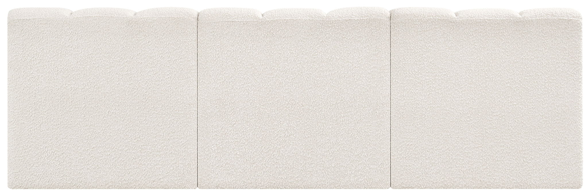 Arc - Boucle Fabric 3 Seats Modular Sofa - Simple Home Plus