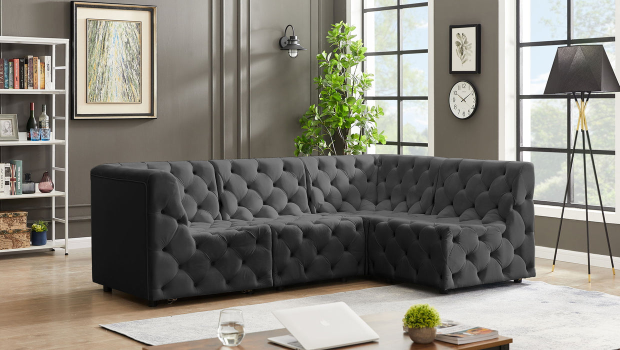 Tuft - 4 Piece Modular Sectional - Simple Home Plus