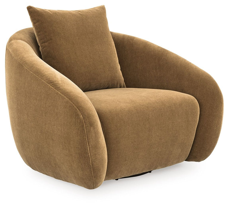 Yahya - Swivel Accent Chair - Simple Home Plus