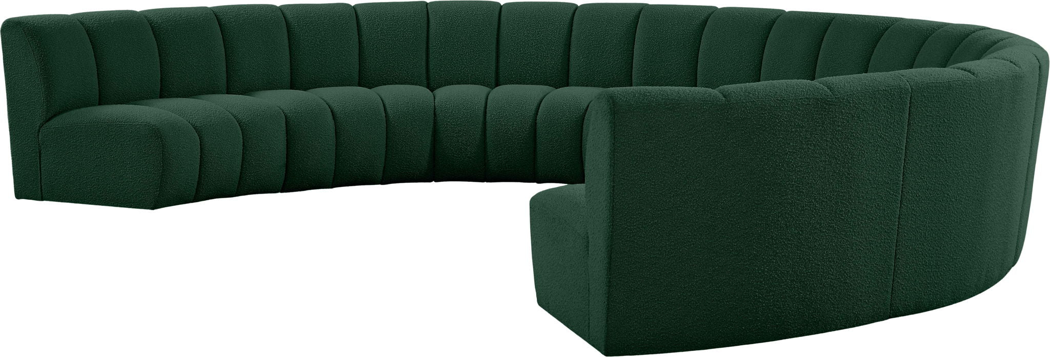 Infinity - 8 Piece Boucle Modular Sectional - Simple Home Plus