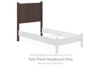 Pamytta - Twin Panel Headboard - Brown - Simple Home Plus