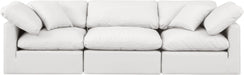 Indulge - Faux Leather 3 Seat Modular Sofa - Simple Home Plus