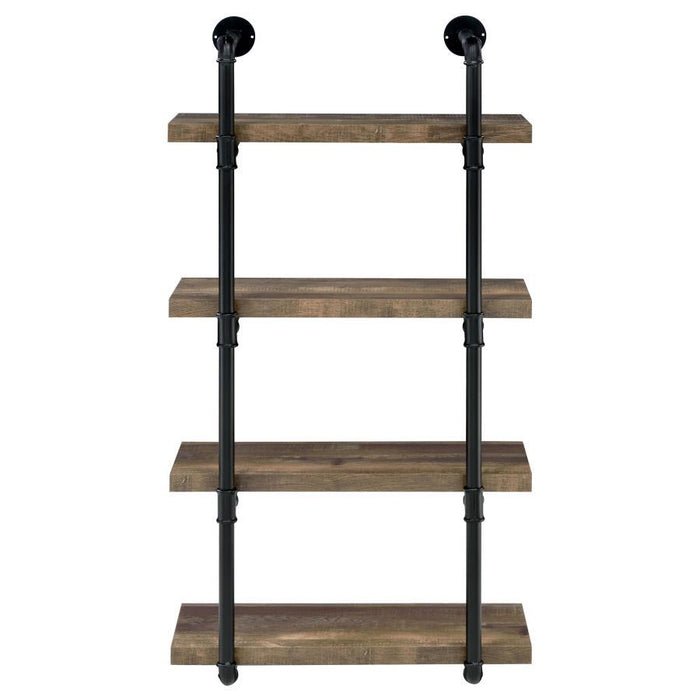 Elmcrest - 4-Shelf Wall Bookshelf - Simple Home Plus