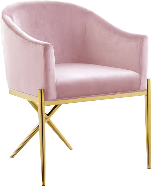 Xavier - Dining Chair with Gold Legs - Simple Home Plus